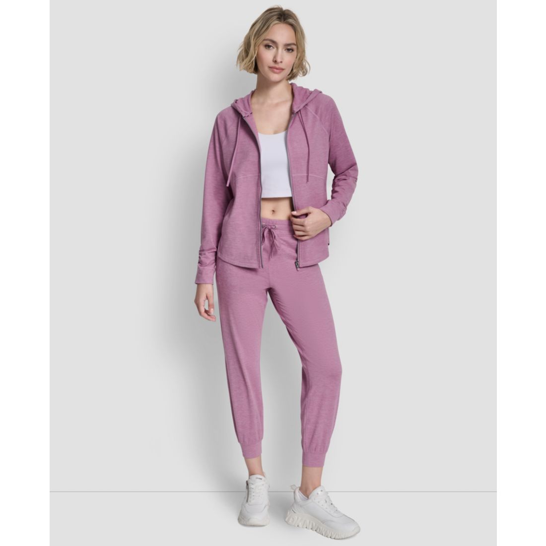 Dkny Women's Mid-Rise Wide Leg Pants
