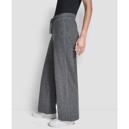 Dkny Women's Regular Fit Wide Leg Pants