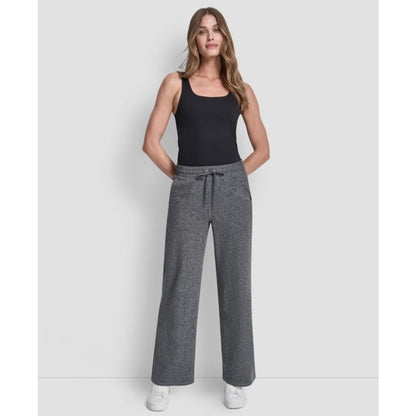 Dkny Women's Regular Fit Wide Leg Pants