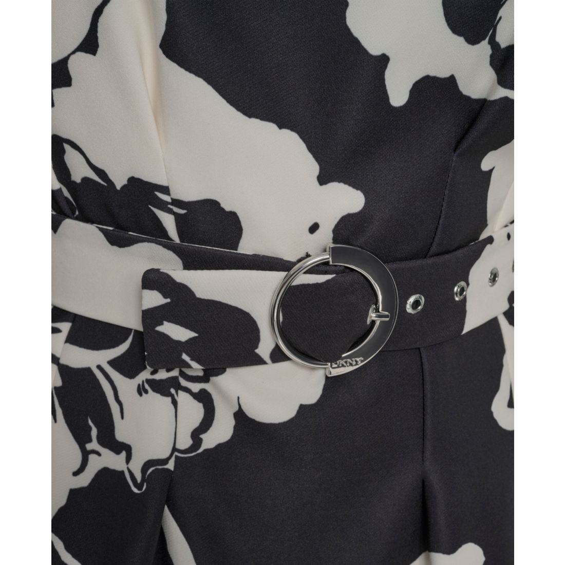 Dkny Women's Cap-Sleeve Fit and Flare Dress