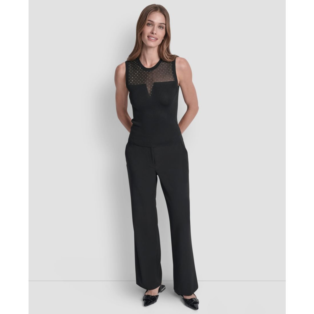 Dkny Women's Sleeveless Sweater