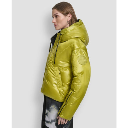 Dkny Women's Cropped Puffer Jacket