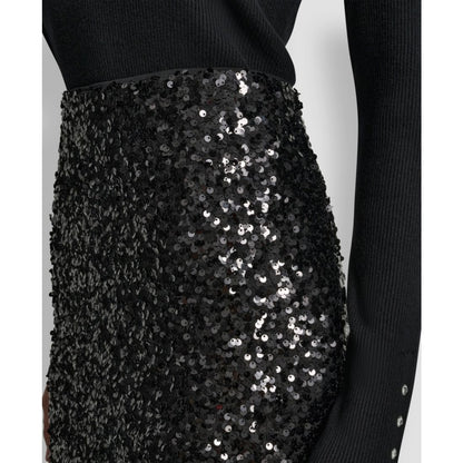 Dkny Jeans Women's Sequin Embellished Mini Skirt