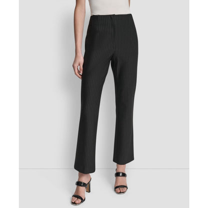 Dkny Women's Mid-Rise Pinstripe Pants