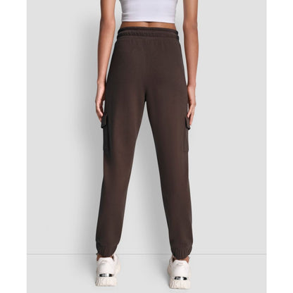 Dkny Sport Women's Studded-Logo Cargo Joggers
