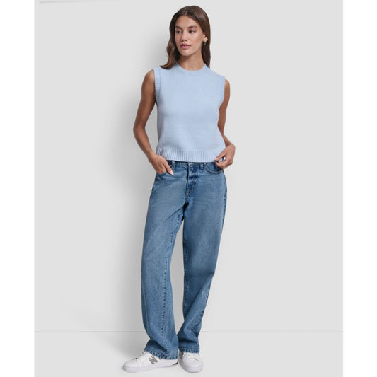 Dkny Jeans Women's Sleeveless Vest Sweater