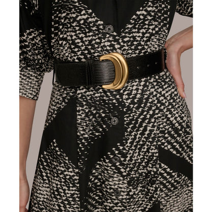 Donna Karan New York Women's Floral Shirt Dress