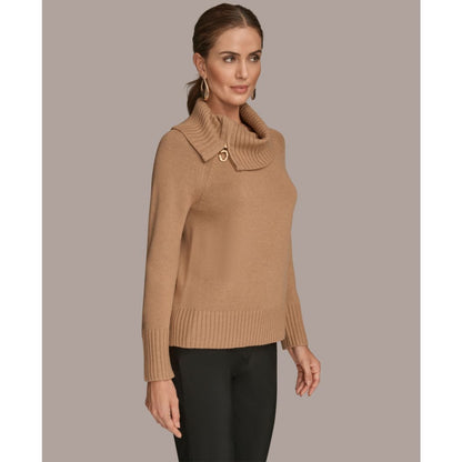 Donna Karan New York Women's Asymmetric Sweater