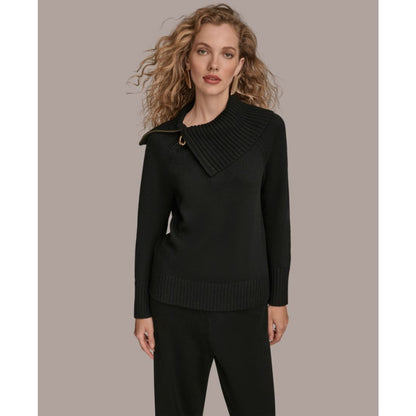Donna Karan New York Women's Asymmetric Sweater