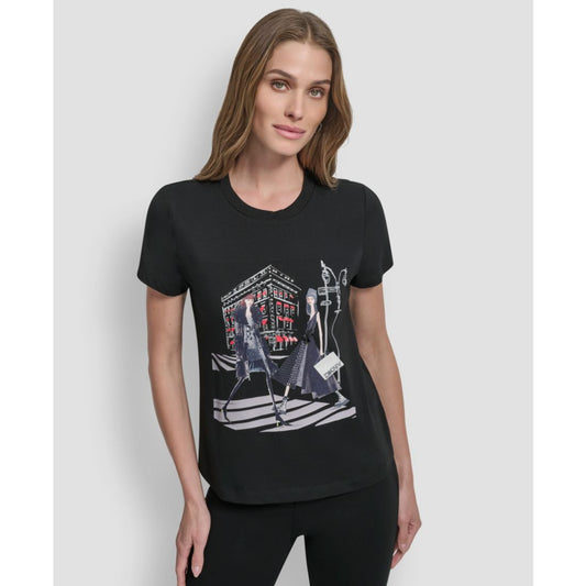 Dkny Women's Short Sleeve T-Shirt