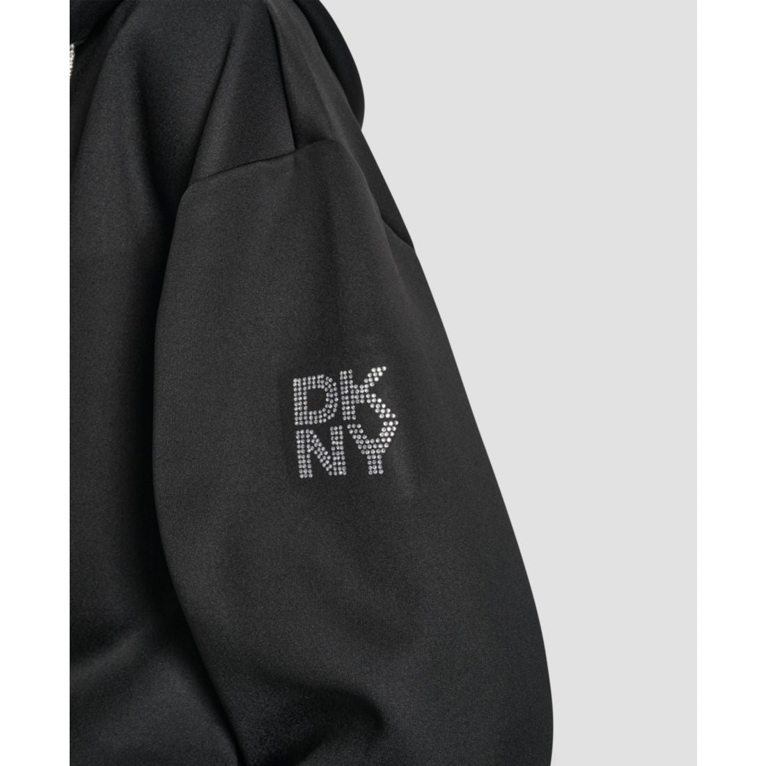 Dkny Women's Long-Sleeve Scuba Zip-Up Jacket