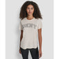 Dkny Women's Arched Exploded Rhinestone Crewneck T-Shirt