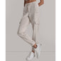 Dkny Sport Women's Studded-Logo Cargo Joggers