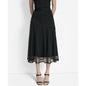 Dkny Women's Layered Mesh Logo-Tape Midi Skirt
