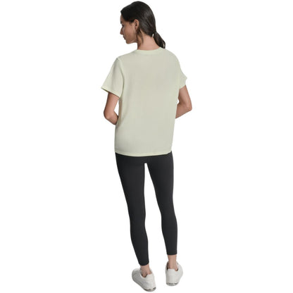 Dkny Sport Women's Medallion Logo Crewneck T-Shirt