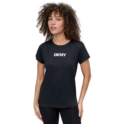 Dkny Sport Women's Tech Logo Raglan-Sleeve T-Shirt