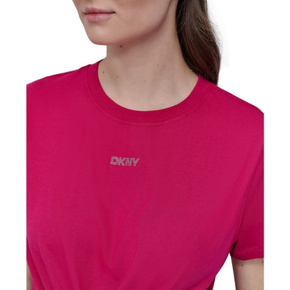 Dkny Women's Studded-Logo T-Shirt