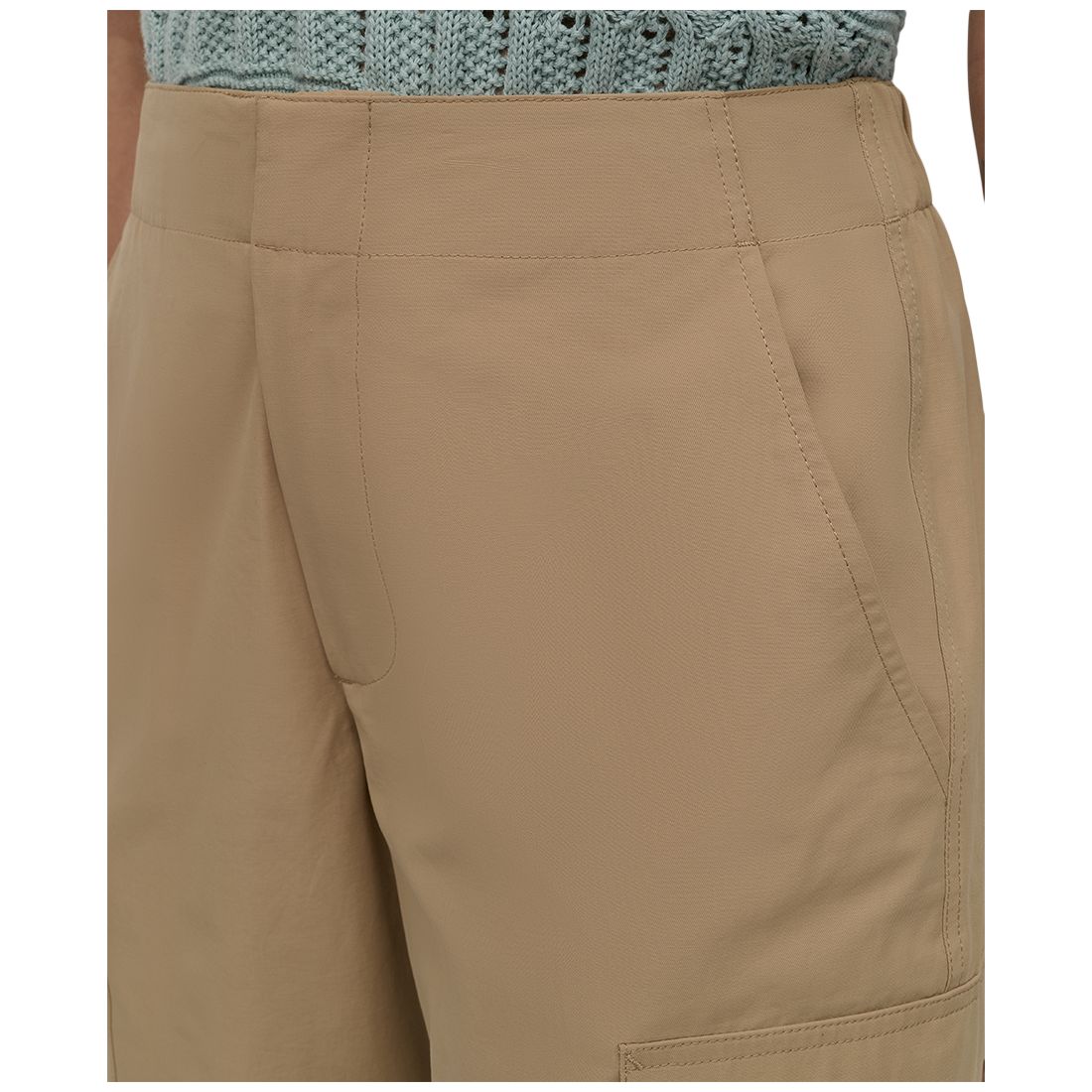 Dkny Jeans Women's High Rise Straight Leg Cargo Pants