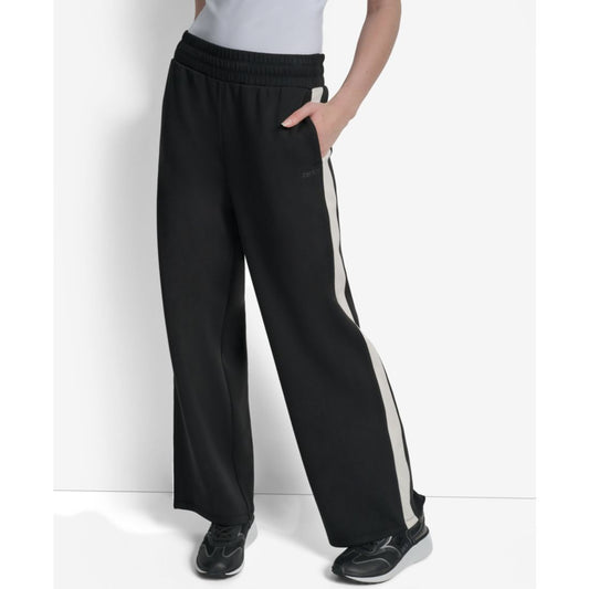 Dkny Women's Modified Wide-Leg Side-Stripe Pants