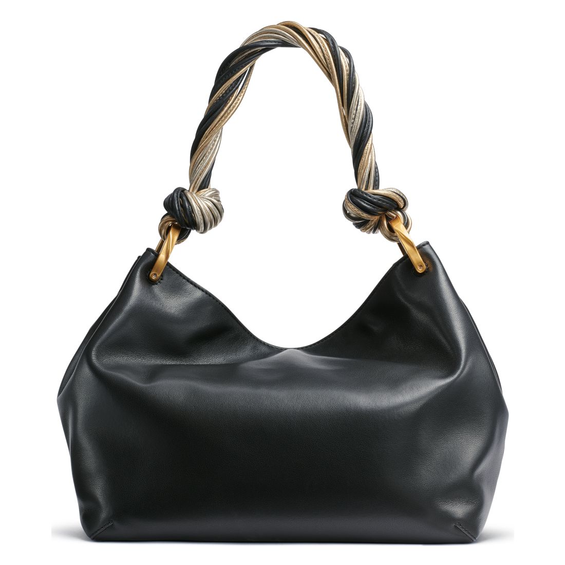 Donna Karan New York Glenwood Small Shoulder Bag - Black, Gold