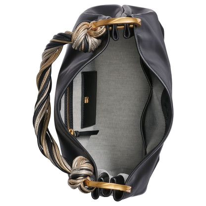 Donna Karan New York Glenwood Small Shoulder Bag - Black, Gold