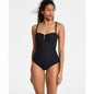 Dkny Women's Textured Shirred One-Piece Swimsuit