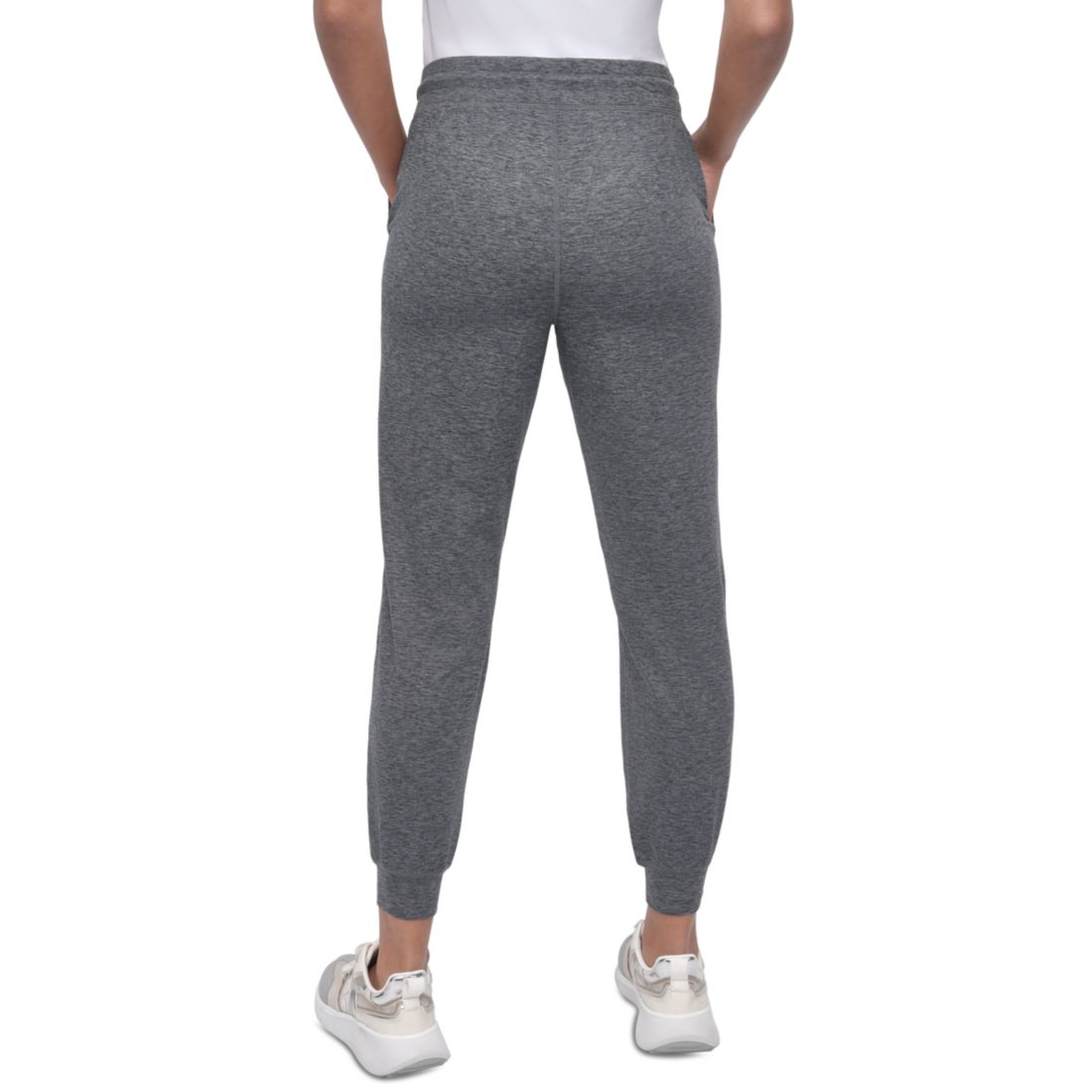 Dkny Sport Women's Spacedye High-Waist Slim Joggers