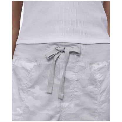 Dkny Sport Women's Cotton Ribbed-Waist Jogger Cargo Pants