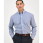 Club Room Men's Regular Fit Mini Gingham Dress Shirt, Created for Macy's