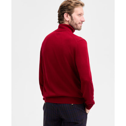 Club Room Men's Merino Wool Blend Turtleneck Sweater, Created for Macy's
