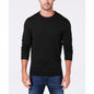 Club Room Men's Solid Crew Neck Merino Wool Blend Sweater, Created for Macy's