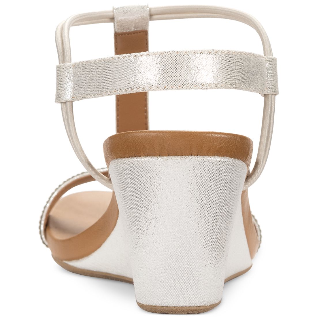 Style & Co Women's Mulan Embellished Wedge Sandals, Created Macy's