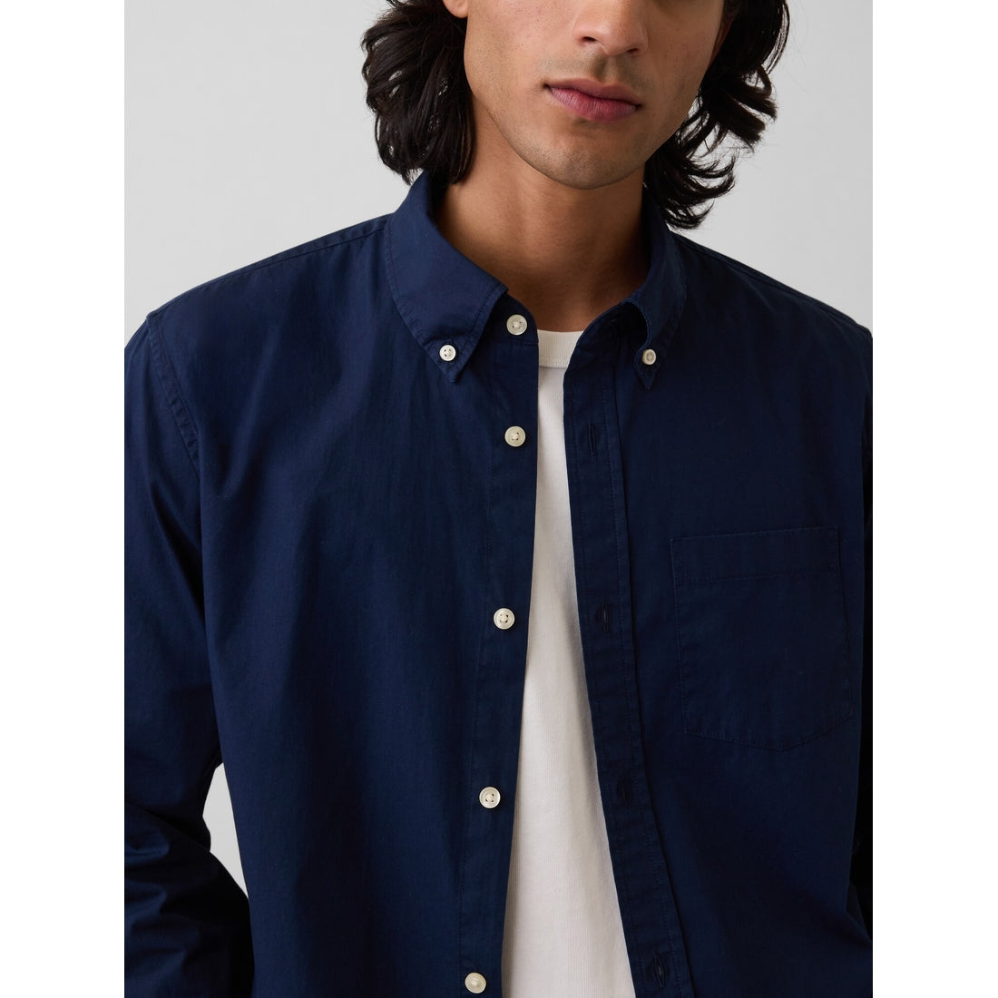 Men's Organic Cotton Poplin Classic Shirt