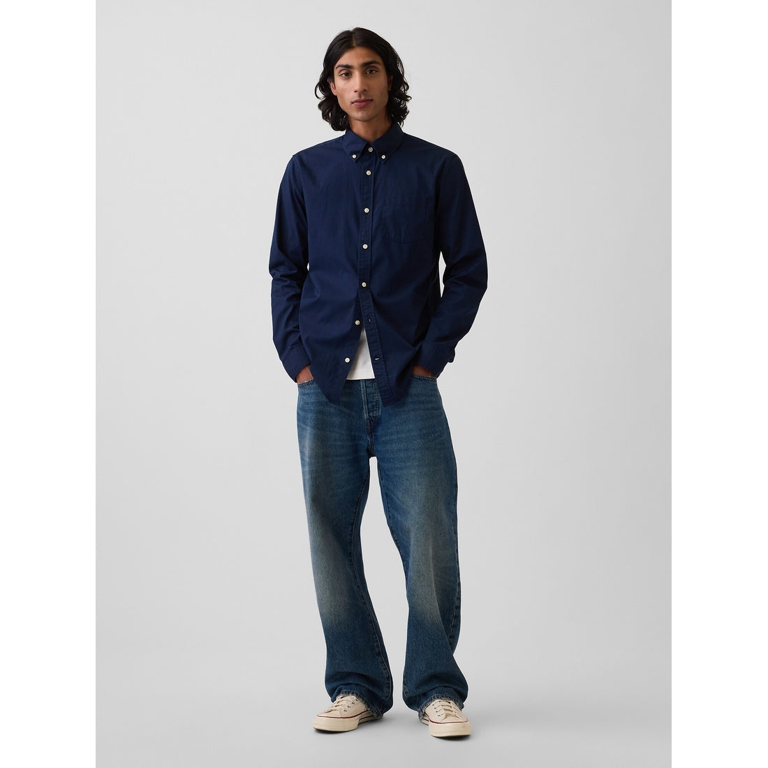 Men's Organic Cotton Poplin Classic Shirt