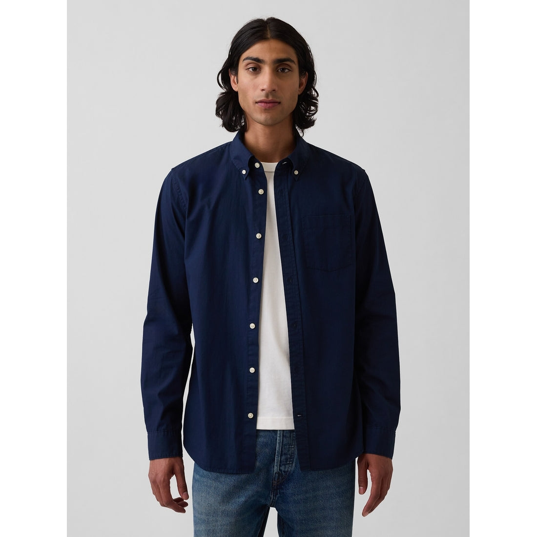Men's Organic Cotton Poplin Classic Shirt
