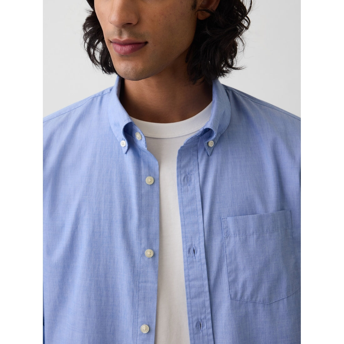 Men's Organic Cotton Poplin Classic Shirt