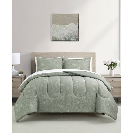 Sunham Julia Floral 3-Pc. Comforter Sets