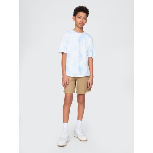 Boys' Plaid Canvas Easy Shorts