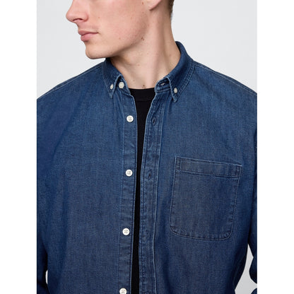 Men's Denim Pocket Shirt