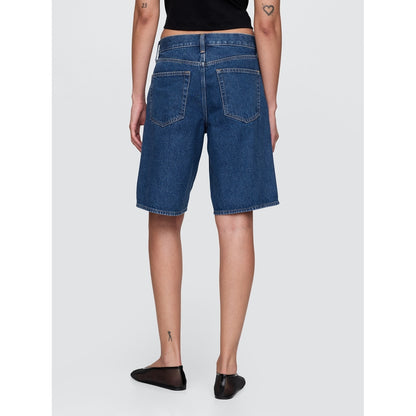 Women's 11" Mid Rise Longline Denim Shorts