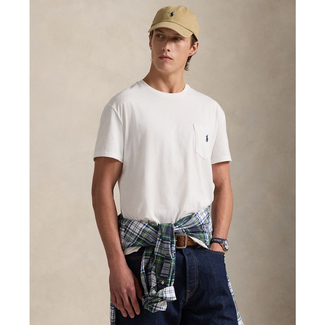 Polo Ralph Lauren Men's Classic Fit Crew Neck Pocket T-Shirt