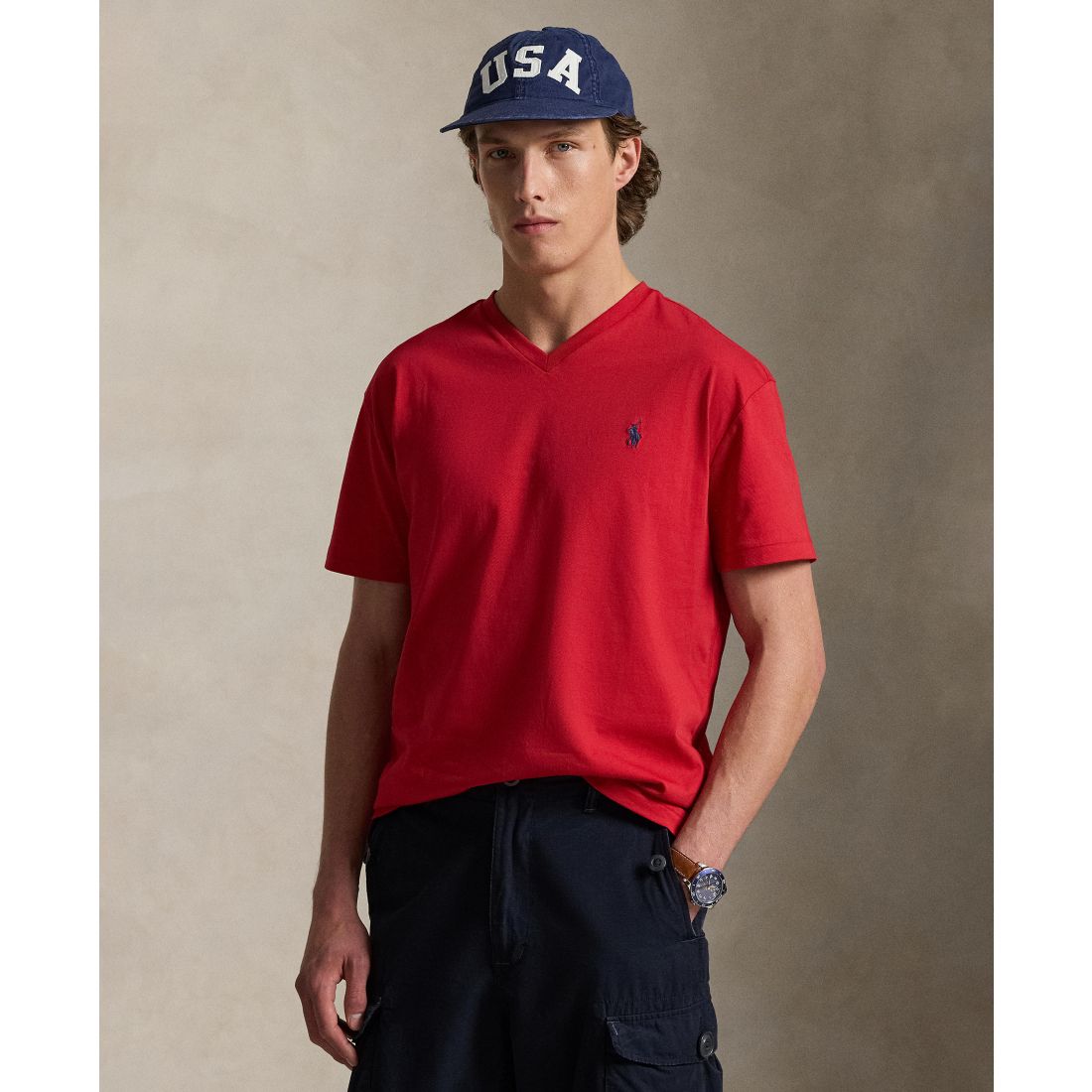 Polo Ralph Lauren Men's Classic-Fit V Neck T-Shirt