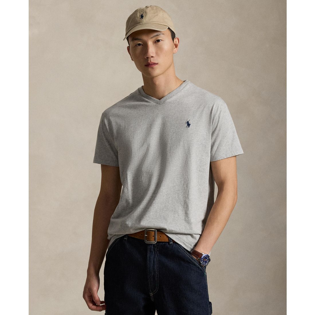 Polo Ralph Lauren Men's Classic-Fit V Neck T-Shirt