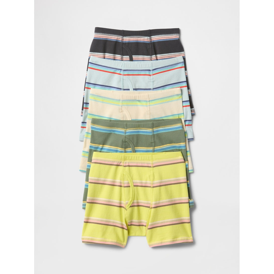 Boys' Organic Stretch Cotton Marvel Boxer Briefs (5-Pack)