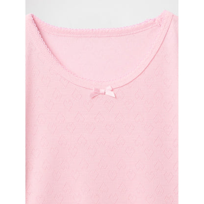 Girls' Recycled Pointelle Pj T-Shirt