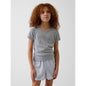 Girls' Recycled Pointelle Pj T-Shirt