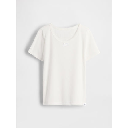 Girls' Recycled Pointelle Pj T-Shirt