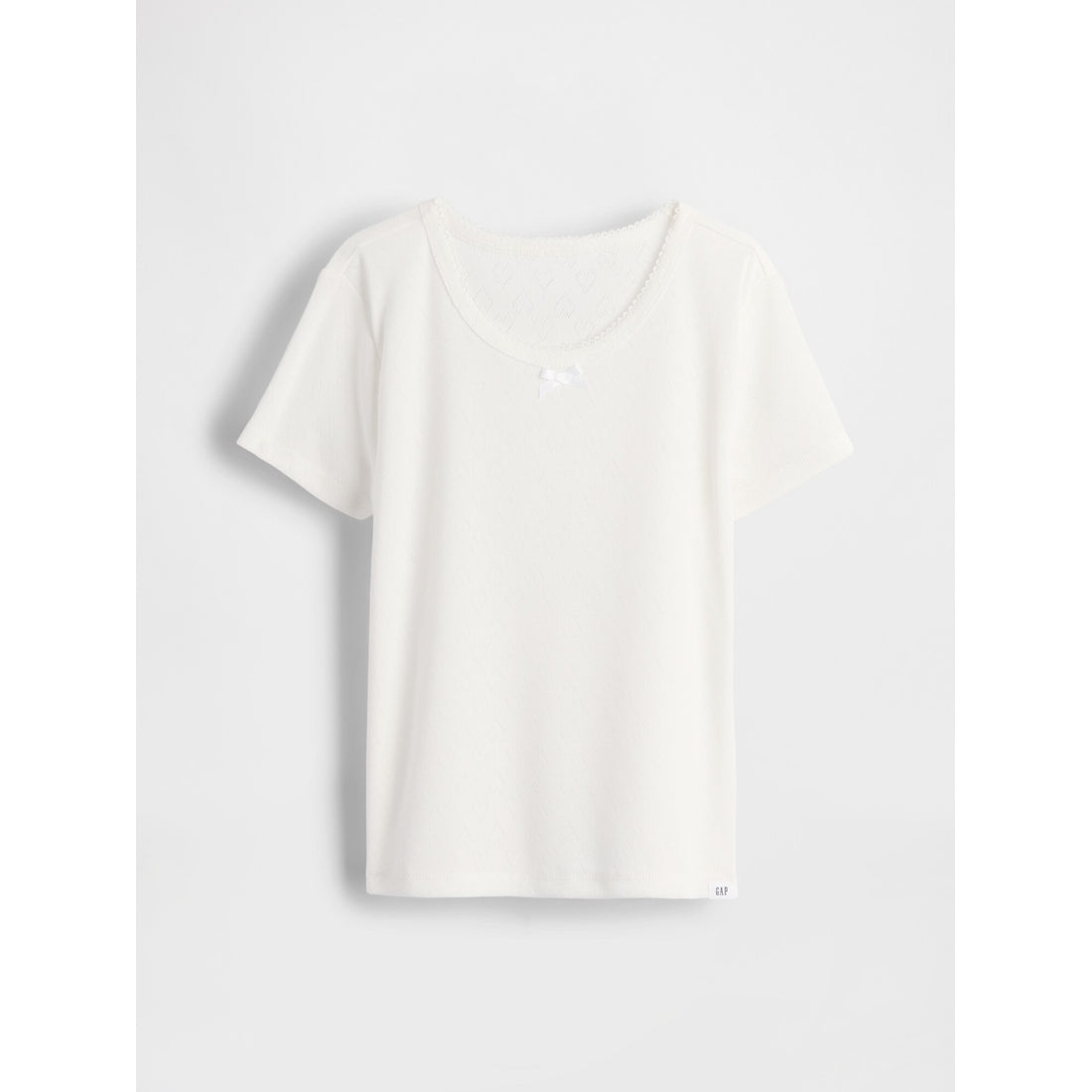 Girls' Recycled Pointelle Pj T-Shirt