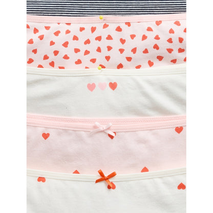 Girls' Organic Stretch Cotton Bikini Briefs (5-Pack)
