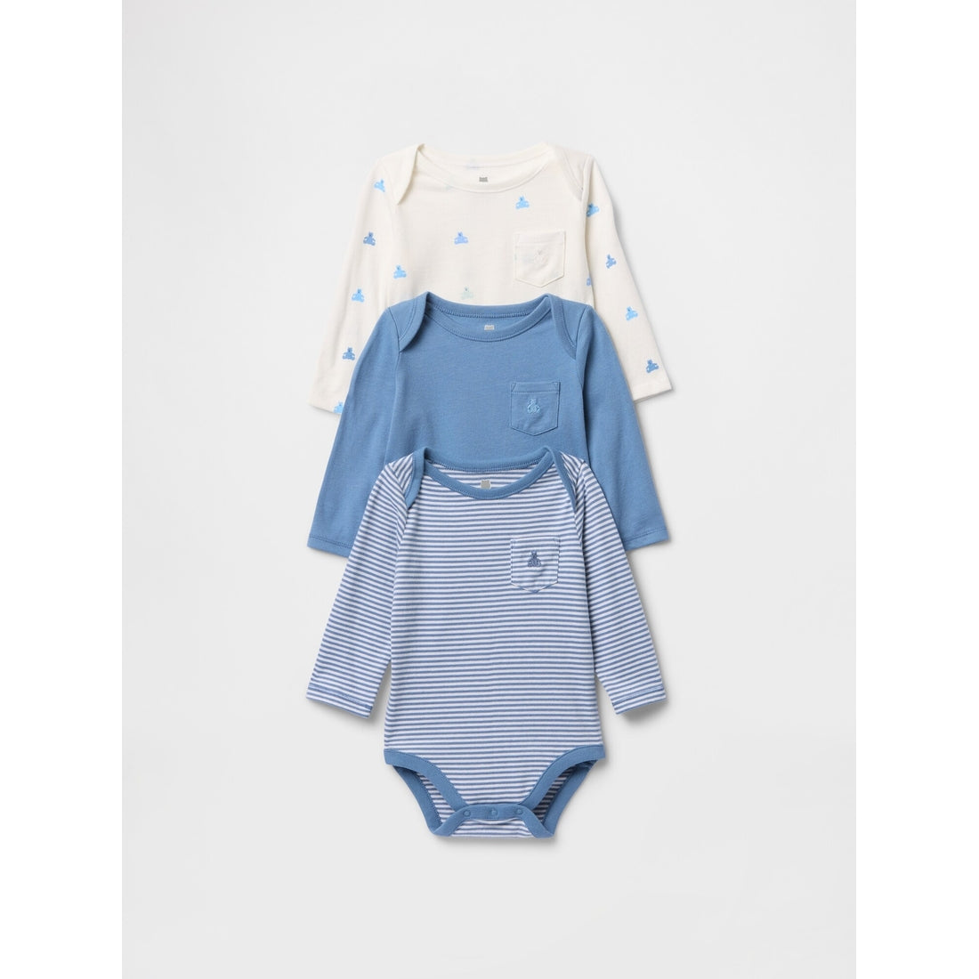 Baby First Favorites Organic Cotton Bodysuit (3-Pack)